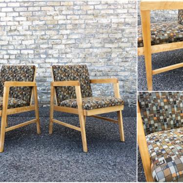 Restored Vintage Maple Chairs 
