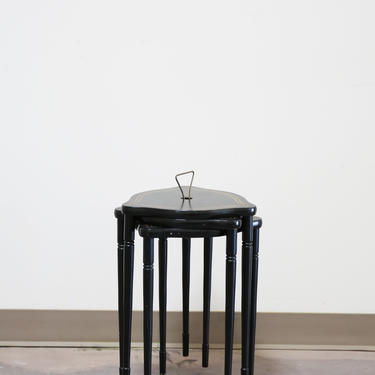 Vintage Nesting / Stacking Tea Tables 