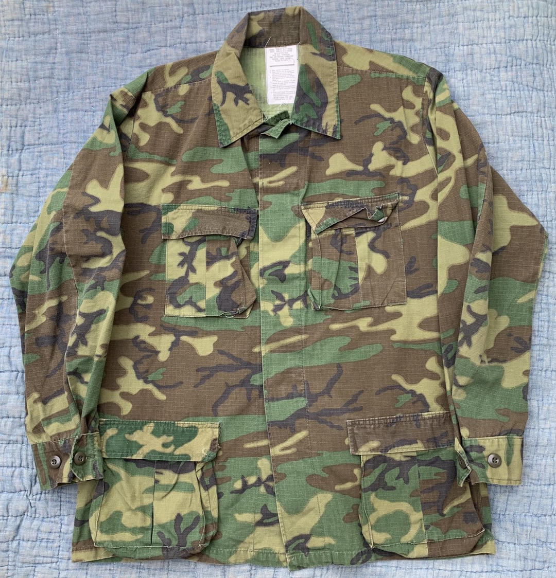 KILLER 1978 Woodland BDU Jacket Medium Regular US Army Marine Corps ...