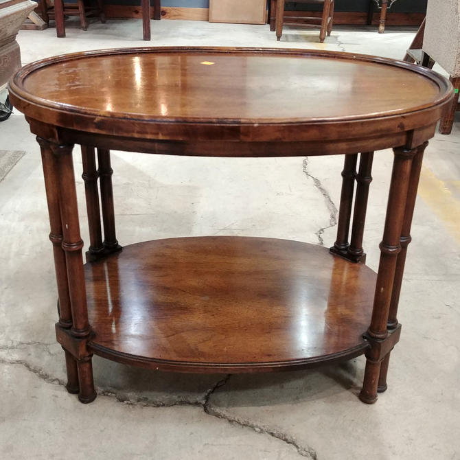 Mahogany Side Table by Brandt Furniture Community Forklift