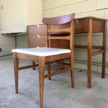 Midcentury 1960s Desk and Chair Set
