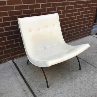 Milo Baughman Scoop Chair 