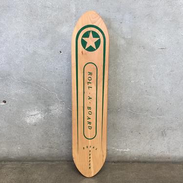 Vintage Rare Green Roll-A-Board Royal Surfer Skateboard | Urban 