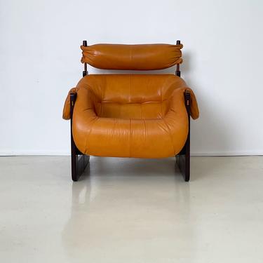 1965 Percival Lafer Brazilian Rosewood and Leather Lounge Chair