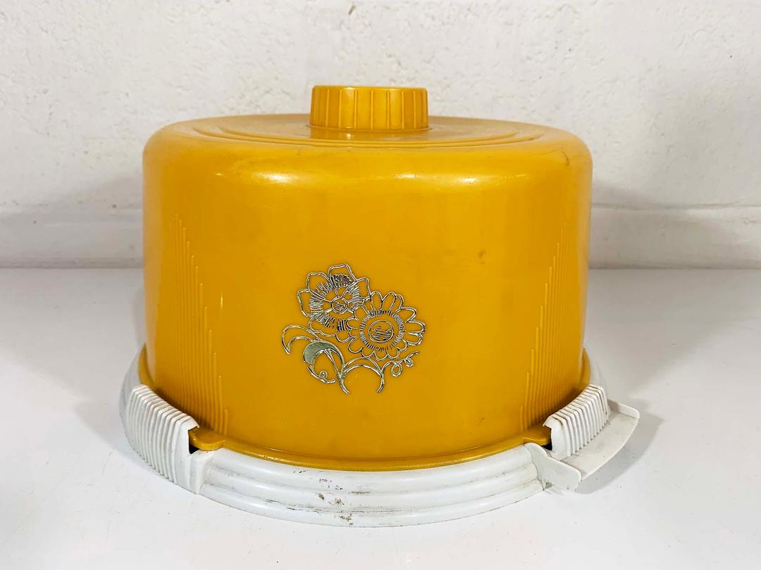 Vintage Rosti Denmark Utensil Set Sunny Yellow 