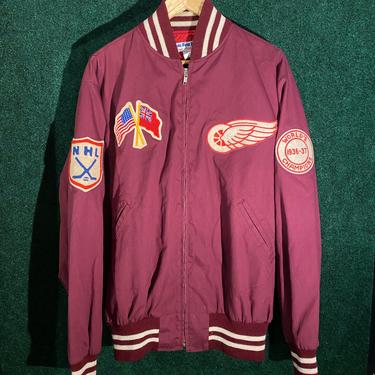 Vintage red hot sale wings jacket