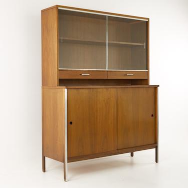 Paul McCobb for Calvin Mid Century Sideboard Credenza Buffet with Hutch - mcm 