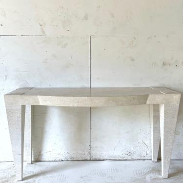 Vintage Modern Tessellated Console Table 