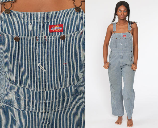 Dickies on sale striped dungarees