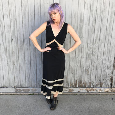 Vintage 90s Midi Dress- Express- Goth Clothing | Love It - Los Angeles, CA  | ATTIC