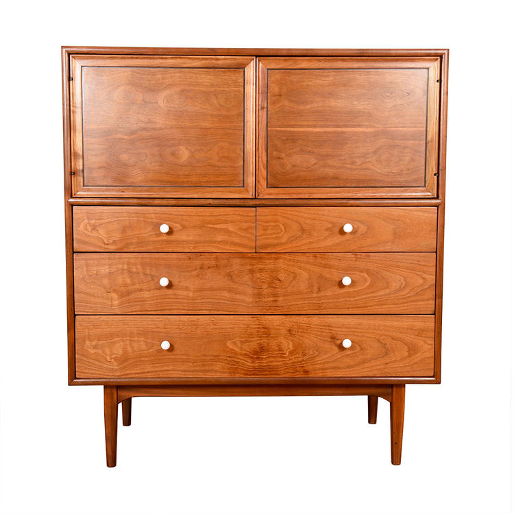 Drexel Walnut Declaration Gentlemen&#8217;s Chest | Vanity