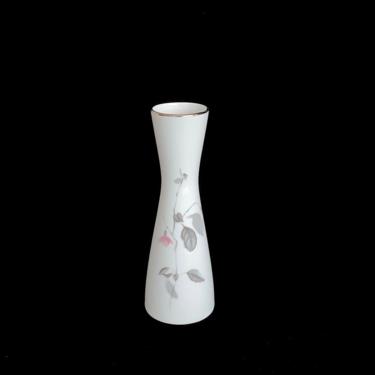Mid Century Modern Vintage 1960s  Rosenthal Raymond Loewy Floral Vase QUINCE 7.5&amp;quot; Tall Design 20th Century Classic 