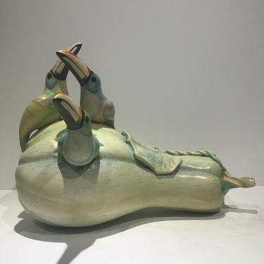 - Bustamante Sergio ◆ object ceramic BUSTAMANTE SERGIO ◆ Sergio Surreal c. 20th Mid (Mexico) Bustamante 置物