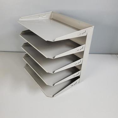 Vintage Metal File Tray 