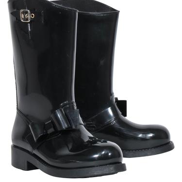 Valentino rain boots on sale bow