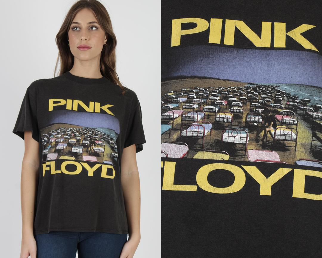 Vintage 1987 Pink store Floyd Tour Raglan Sweatshirt