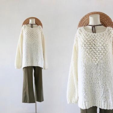 chamomile popcorn sweater 