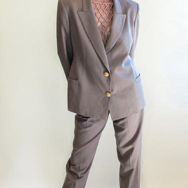Khaki Oversized Suit 