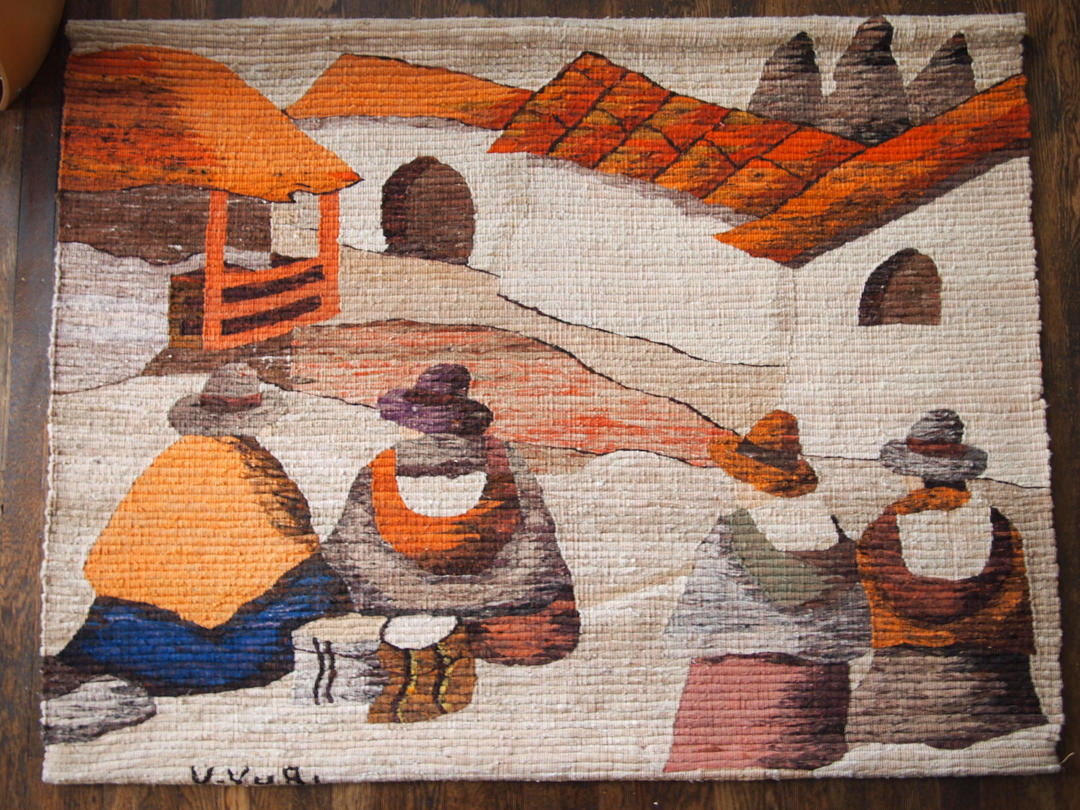 Vintage WOVEN WALL HANGING 54