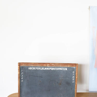 Vintage Kids Chalkboard Table Top 