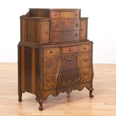 Berkey And Gay Style Mahogany Tall Dresser From Loveseat Los