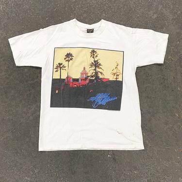 Vintage Eagles Tee Retro 1990s Hotel California + Hell Freezes