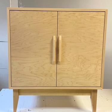 NEW Hand Built Mid Century Inspired Buffet / Credenza Maple Double Door - 36