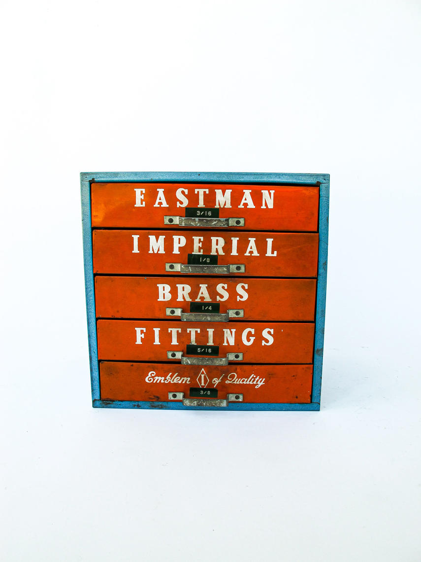 Beautiful Galvanized Eastman Imperial Brass Fittings Industrial Metal