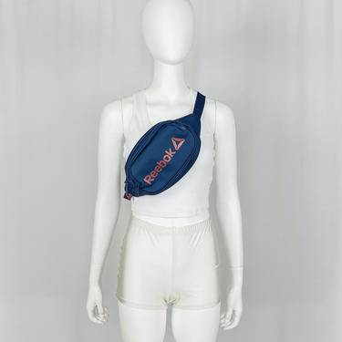 Vintage 1980s Navy Blue Reebok Fanny Pack 