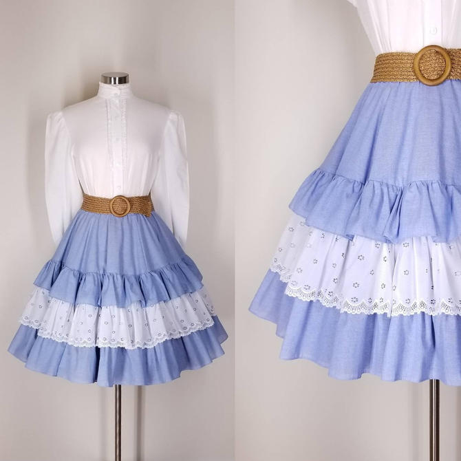 Tiered circle clearance skirt