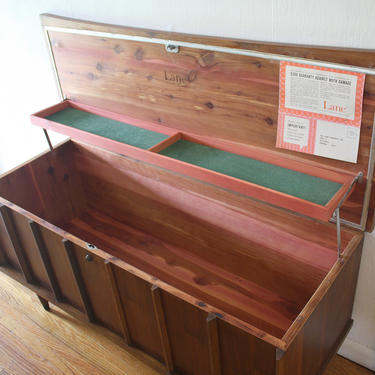 Mid Century Modern Lane Cedar Chest Trunk From Picked Vintage Of Philadelphia Attic