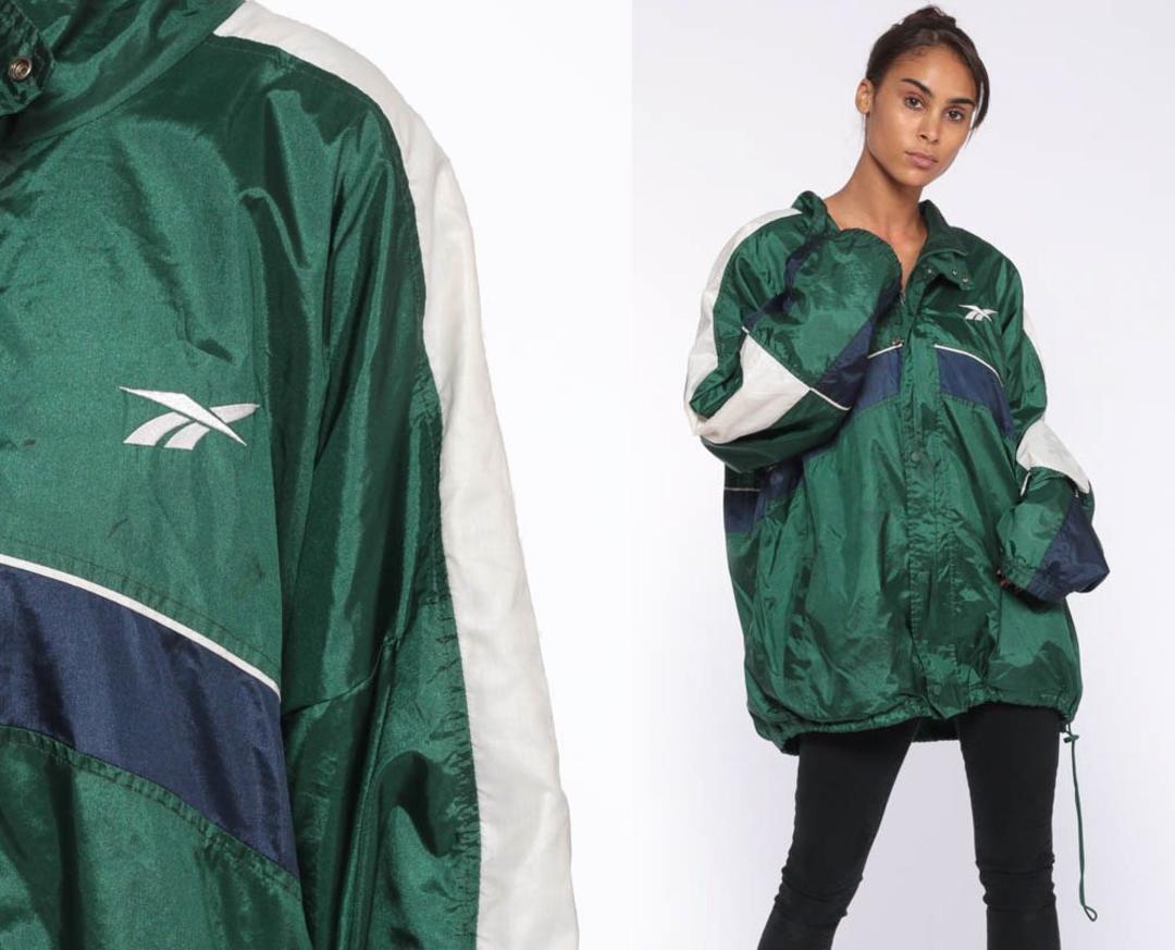 Vtg 80s 90s Neon Ski Jacket Womens Small East West Panda