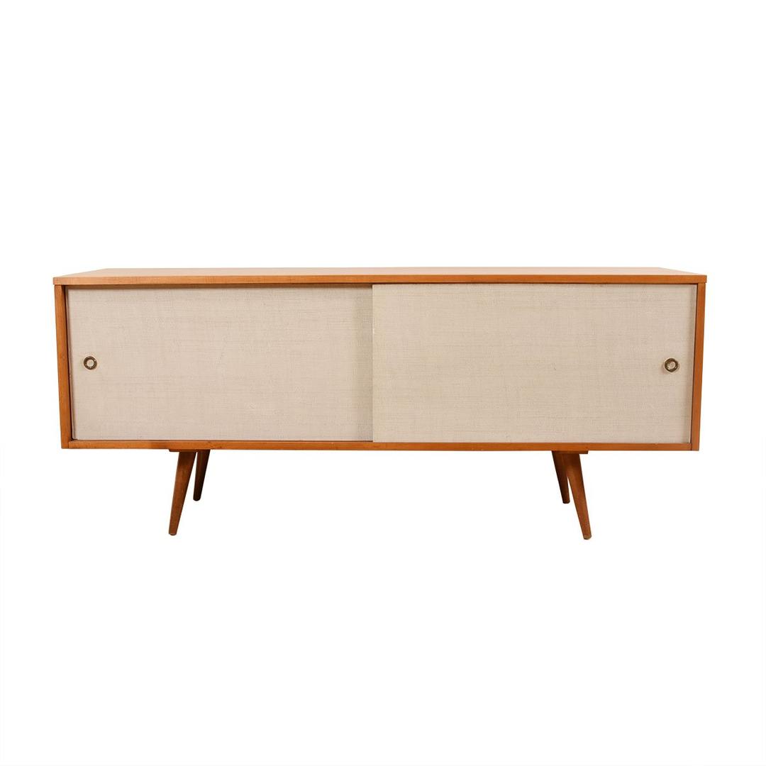 Paul Mccobb Planner Group Low Credenza Record Cabinet From