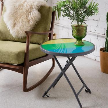 Groovy Patio Side Table