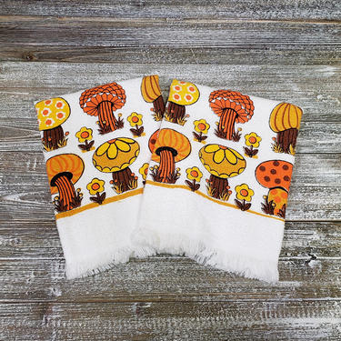 Mushroom Dish Towels 