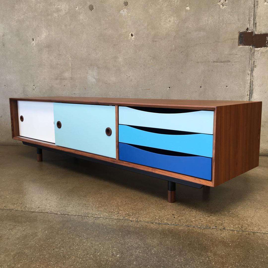 Kardiel Mid Century Style Color Theory 63 Media Cabinet | Urban ...