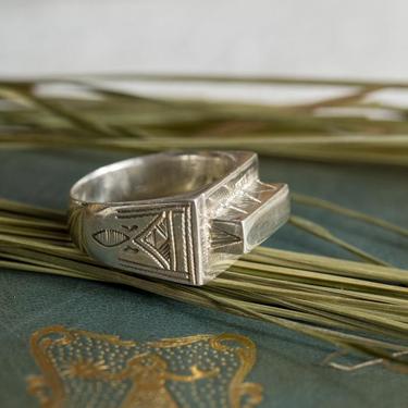 Sterling Silver Abe Ring