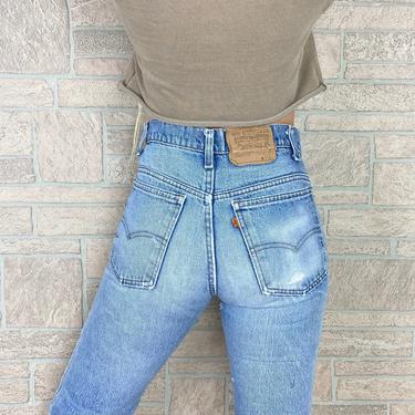 Levi's 517 Orange Tab Distressed Jeans / Size 26 27 