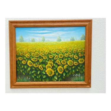 Sunflower Original Painting Art