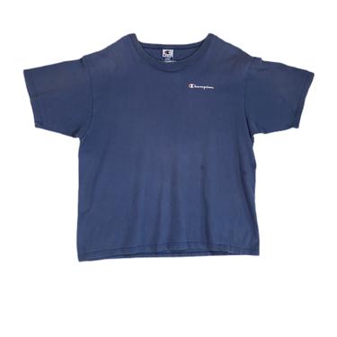 (XL) Champion Crewneck Blue Shirt 091421 LM