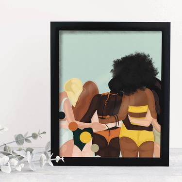 Girls of Summer Are Gone  Art Print 