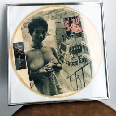 50's - RARE Vintage Asian Picture Disc Pinup Girl Nudes Record Album Vinyl 1950's * 1 Of A Kind * , Tom Jones, Music, Picture Frame, Japan 