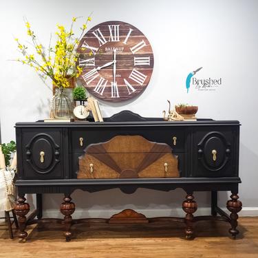 Jacobean style Sideboard/buffet by Brushed