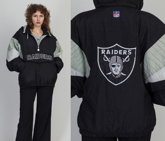 Los Angeles Raiders Black Pullover Sweatshirt buy XL Vintage 1990