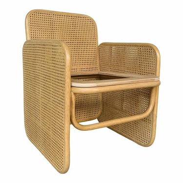 Jamie Durie for Baker / McGuire Tan Caned Panel Chair