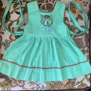VTG BABY’S DRESS - embroidery - cotton 