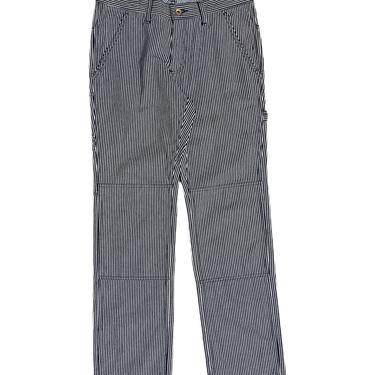 (32) Schott Hickory Striped Double Knee Work Pants 062021 LM