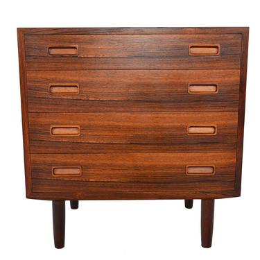 Danish Modern Mid Century Hundevad + Co Four Drawer Rosewood Chest 