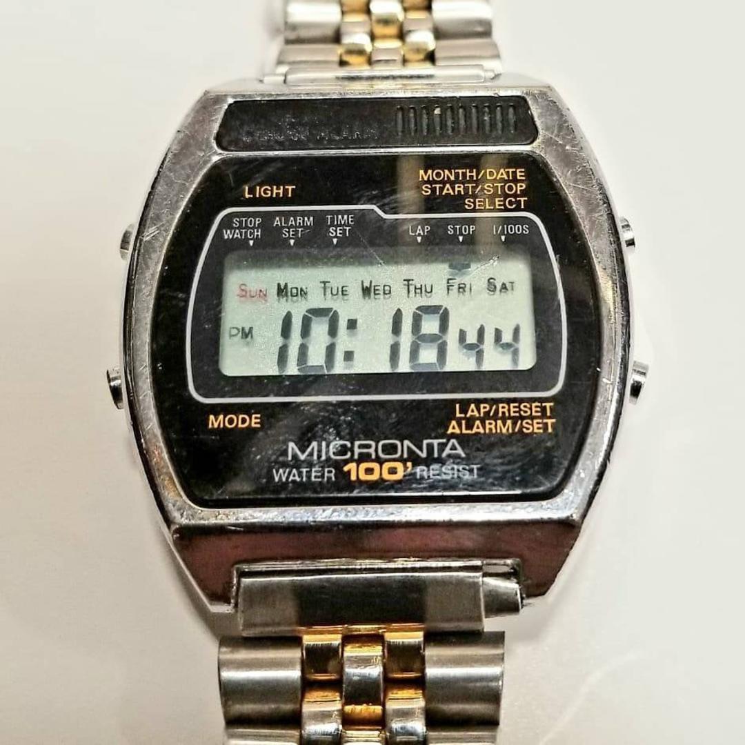 Vintage 80s Micronta Digital watch MOB Vintage Kensington