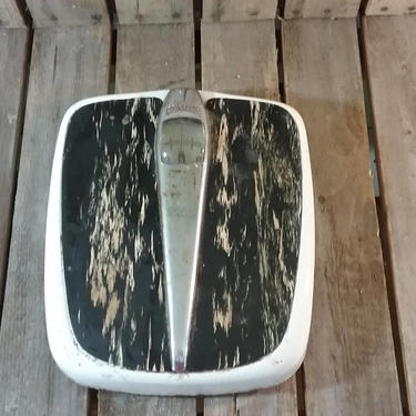 Counselor Metal Scale, Vintage Bathroom Scale, Old Scale, | Up the